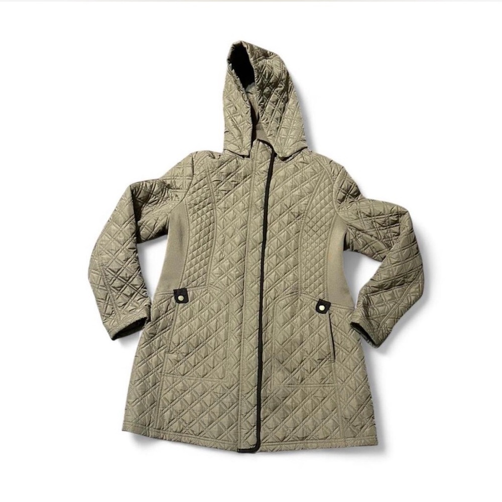 Weatherproof Quilted Puffer Jacket - Khaki